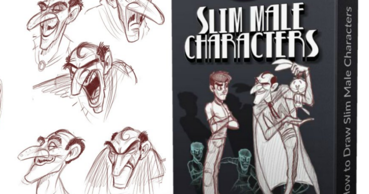 How to Draw Slim Male Characters