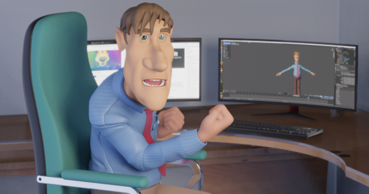 Creating a Finished Character Animation in Blender 2.9