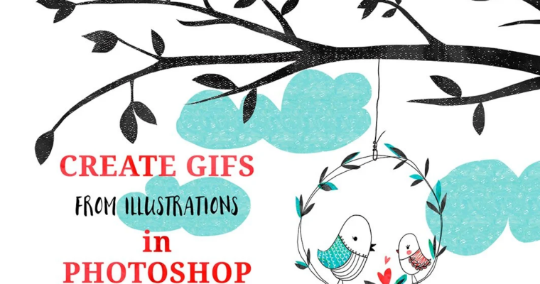 Create GIFS from illustrations in Photoshop