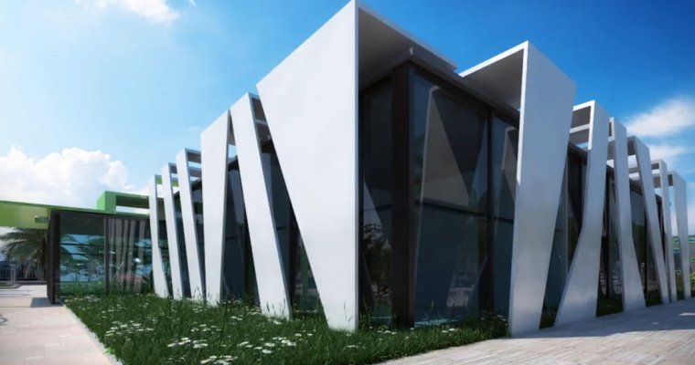 3d visualization , 3ds Max, V-ray, Photoshop – 3D Render The Museum