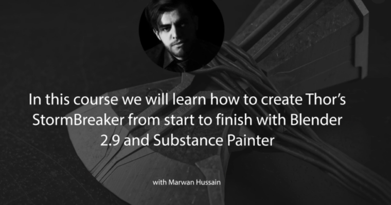Blender – Create Thor’s Stormbreaker