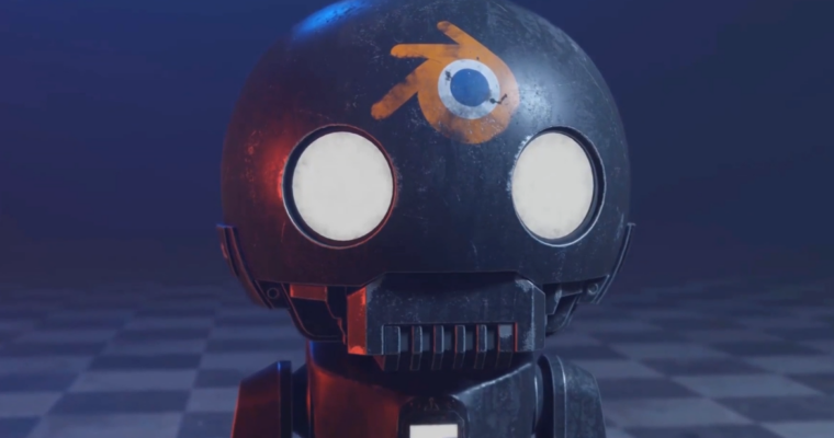 Blender – Create the Tiny K-2SO Star Wars Robot