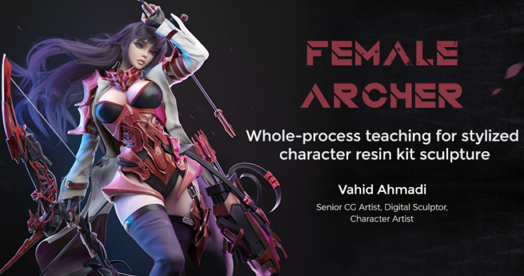 Stylized Female “Archer” Creating