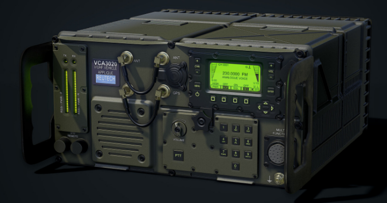 Creating a Military Radio in Substance Designer