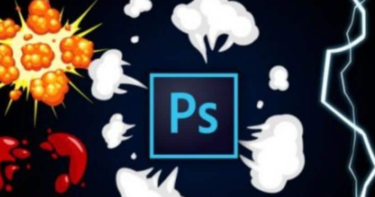2D Explosion Animations Make Cartoony VFX in Photoshop