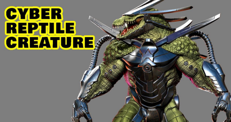 Cyber Reptile Creature Course (Volume 1 & 2)