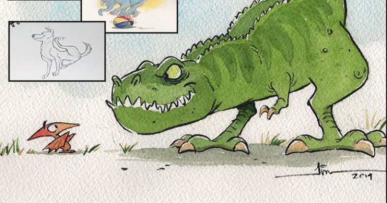 Drawing Cartoon Animals Tim Hodge