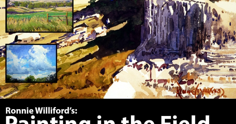 Painting In The Field Ronnie Williford