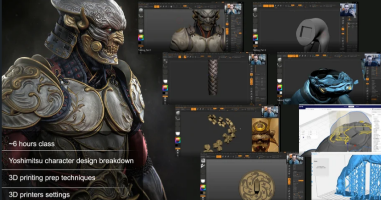 Statues Collectibles and 3D Printing Class