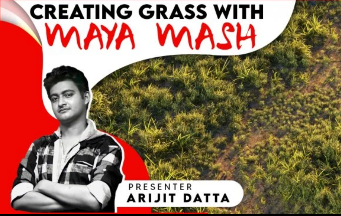 Maya Mash Creating Realistic Grass Like a Pro