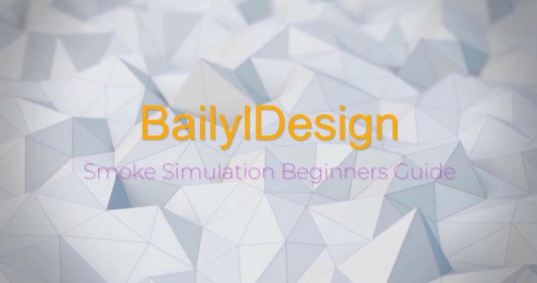 Learn Blender 3D – Getting Started With Smoke Simulations by Joe Baily