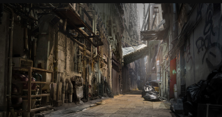 Environment Creation for Film and Cinematics