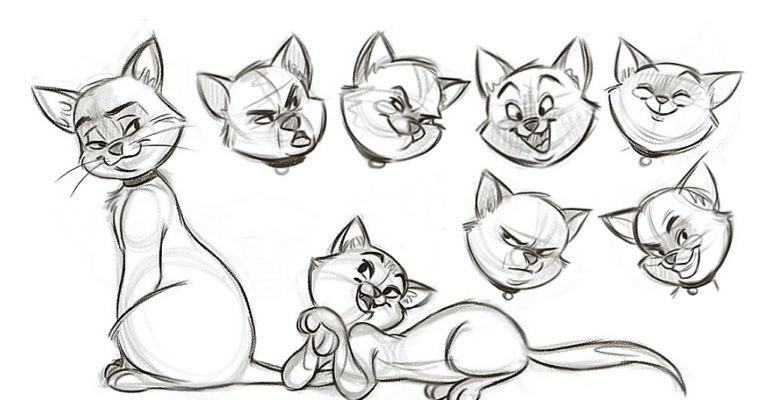 How to Draw Cartoon Cats