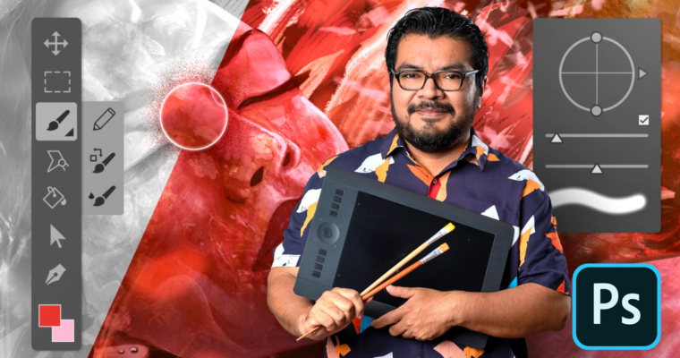 Adobe Photoshop para pintura digital por Kamui MG