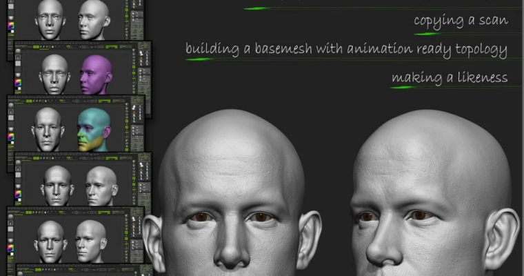 A guide to sculpting faces by Georgian Avasilcutei