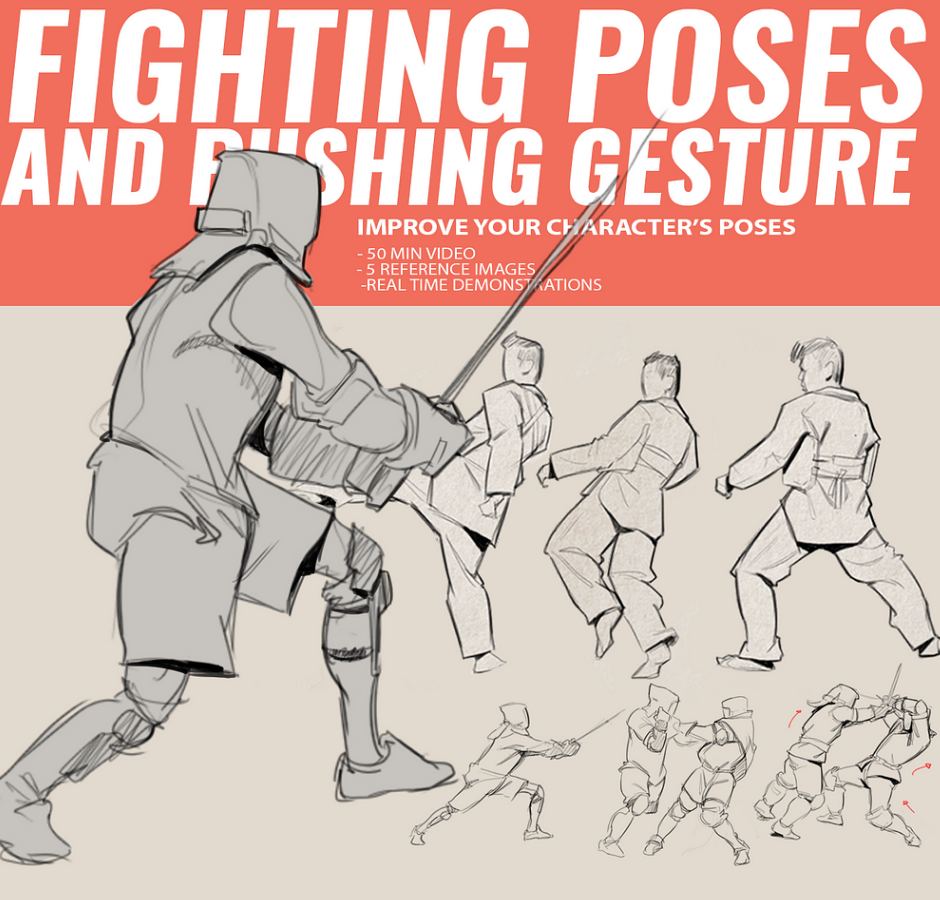 Dynamic Poses Fighting Gestures By ... 
