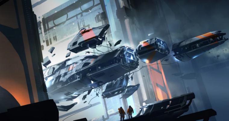 Space Salvage by Sparth