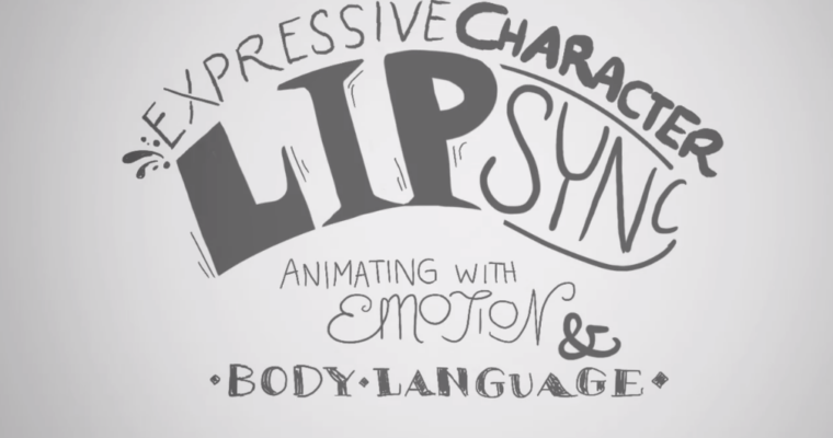 Expressive Character Lip Sync – Animating Emotion and Body Language