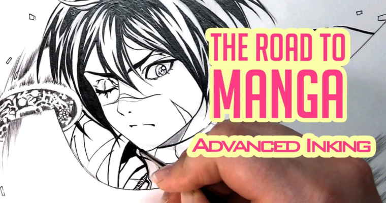 The Road to Manga – Advanced Inking by Olga Rogalski