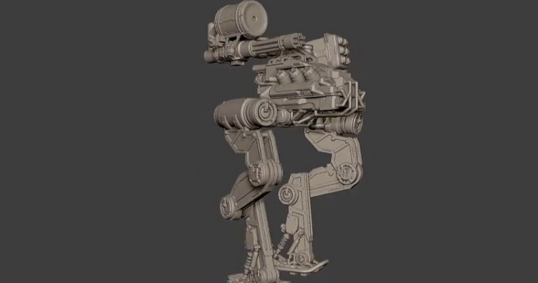ZbrushWorkshops – Hard Surface Sculpting In ZBrush With Tom Paul