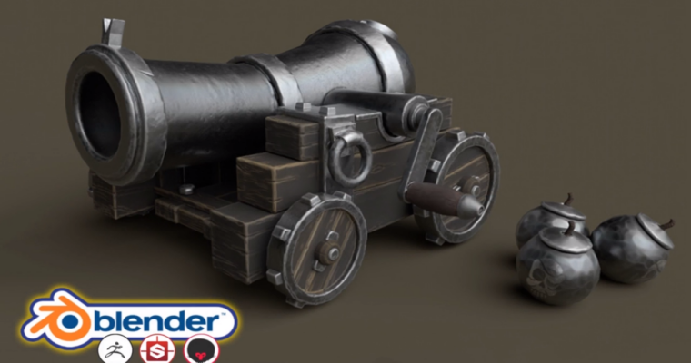 Blender 2.8 Stylised 3D Game Model Complete Beginners Guide by Neil Bettison