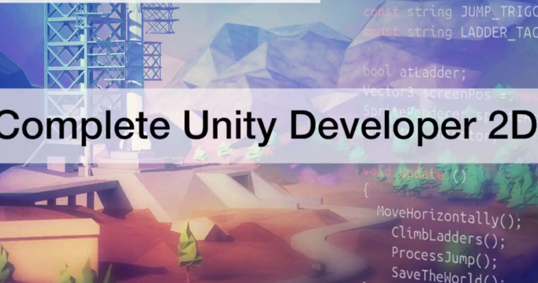 Complete C# Unity Game Developer 2D