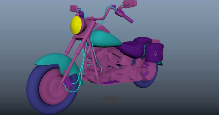 Create Color IDs in Maya for use in Substance Painter