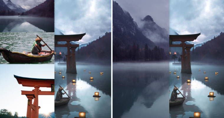 Guiding Light Photo Composite