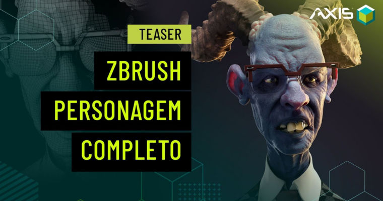 Personagem completo com Zbrush (PT-BR) Personagem completo com Zbrush (PT-BR)