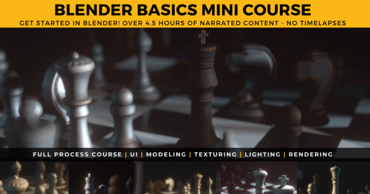 Blender Basics Mini Course by Jose Vega
