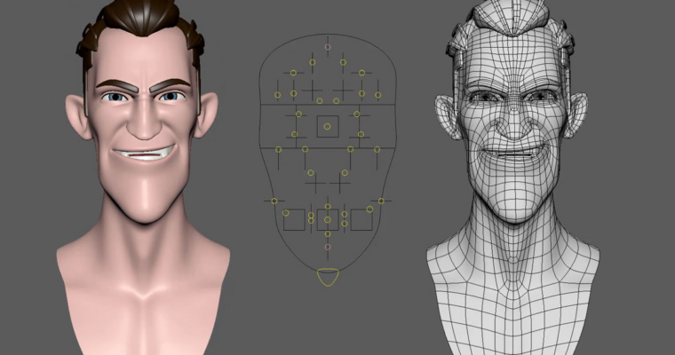 Creating Stylized Facial Rigs For Production In Maya