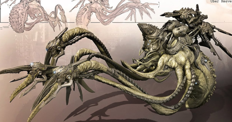 ‘Gears of War’ Creature Design by James Hawkins