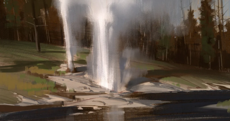 Sketch Tutorial Video – Geyser by Nick Gindraux Sketch Tutorial Video – Geyser by Nick Gindraux