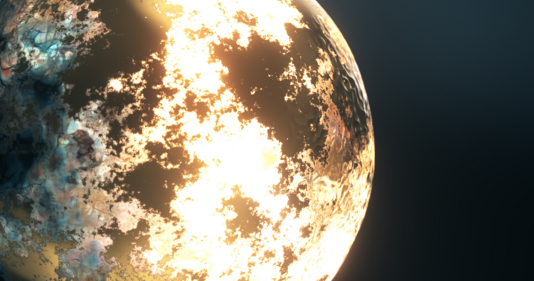 Cinema 4D X-Particles and Redshift Techniques