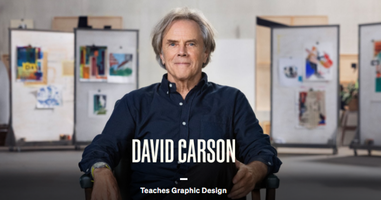 David Carson Teaches Graphic Design (Update)