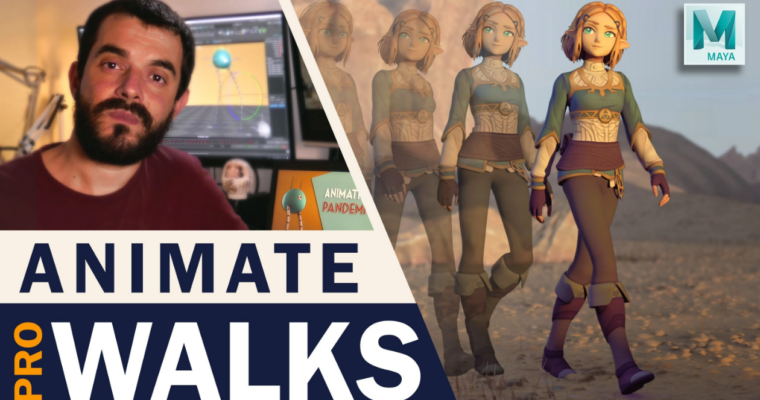 Animate a Professional Looking Walk in Maya