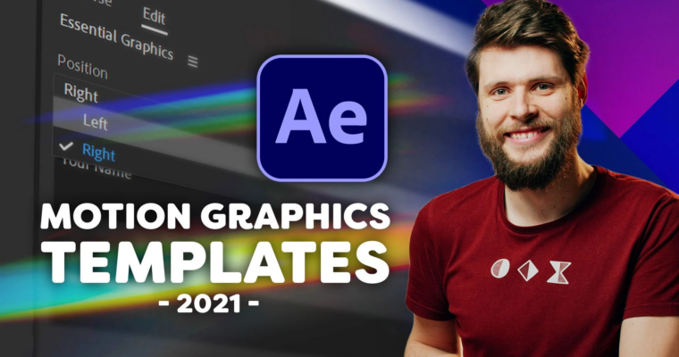 Create Motion Graphics Templates with Adobe After Effects