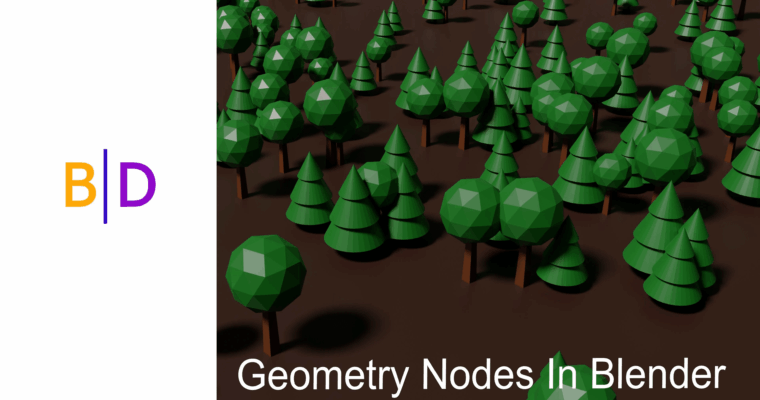Procedural Modelling In Blender With Geometry Nodes by Joe Baily