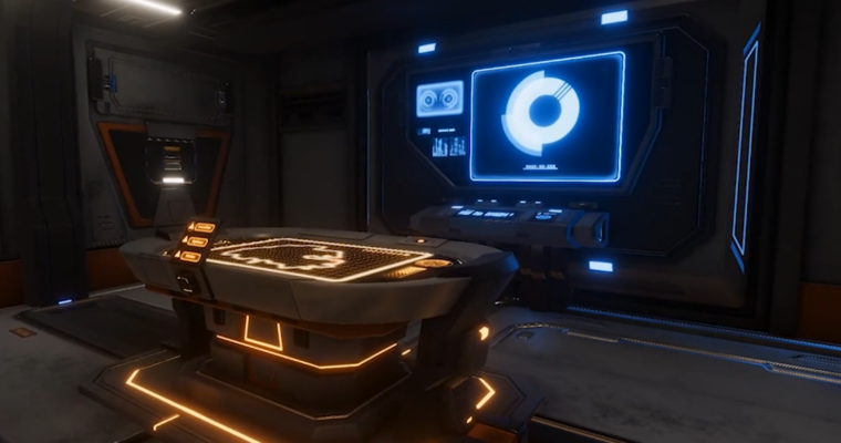 Sci-Fi Game Environment