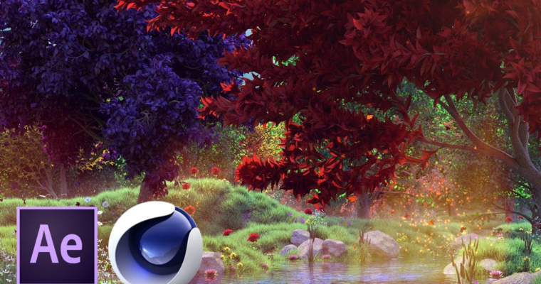 Сказочный лес в Cinema 4D и After Effects