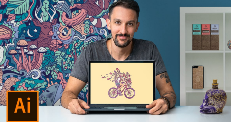 Doodle-Style Vector Illustration (Ilustração vetorial com estilo doodles – PT-BR, Eng Subs)