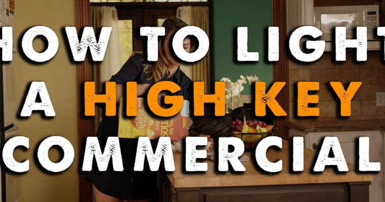 How To Light High Key Commercials