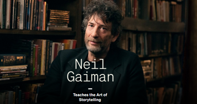 Neil Gaiman Teaches the Art of Storytelling