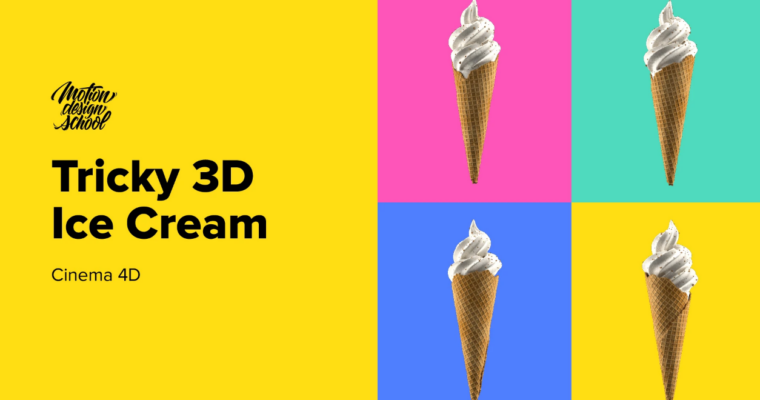 Tricky 3D Ice cream masterclass