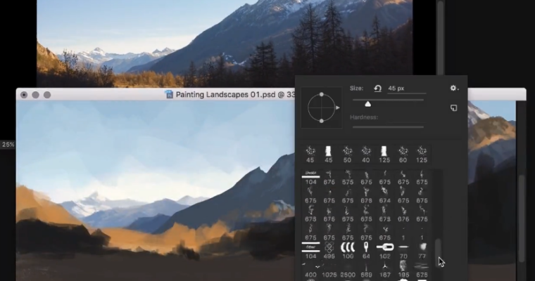 Digital Painting Academy – Environment Path (Paintable)