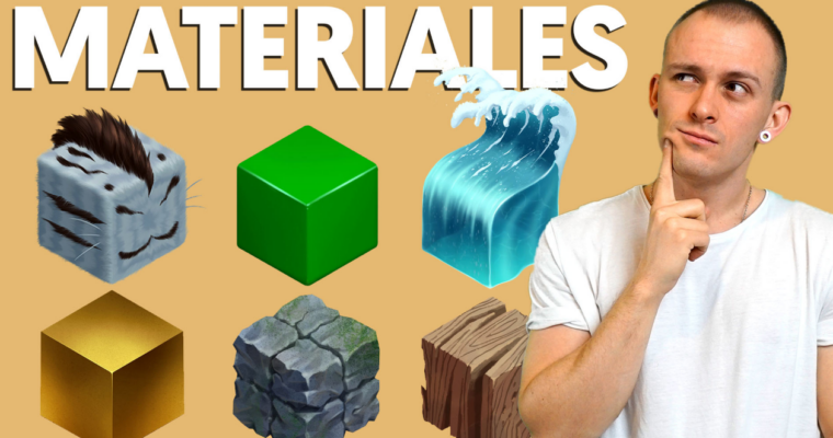 Domina las texturas y los materiales