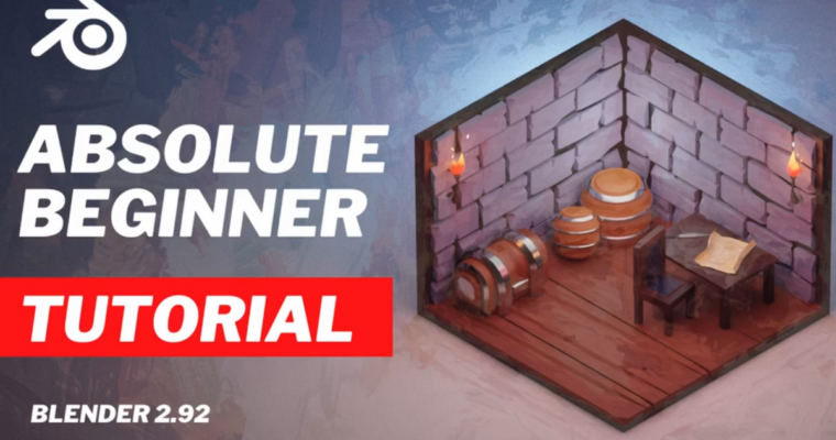 Blender for Beginners – Making Your First 3d Scene