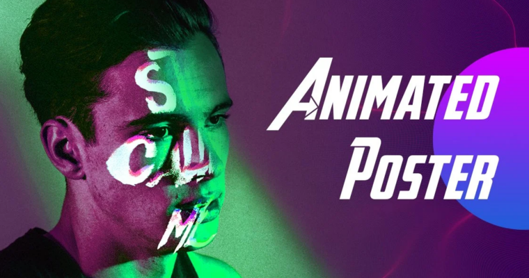 Photoshop Creative Animated Poster Stop Calling Me By Fred