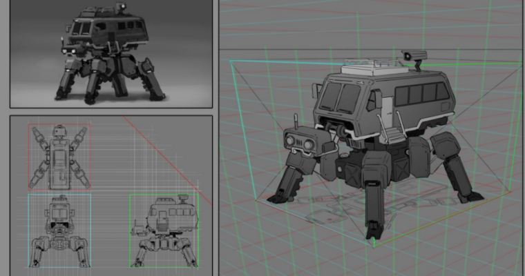 Digital sketching for production