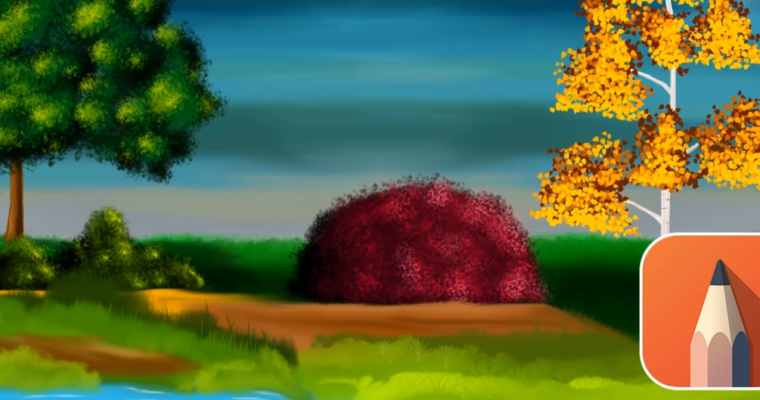Autodesk Sketchbook Beginner Course-Foliage Digital Painting